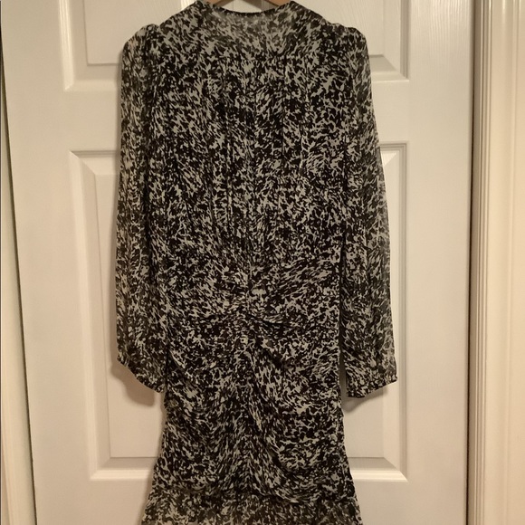 BA&SH Printed Mini Dress - Picture 5 of 7